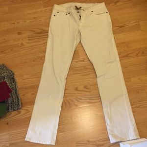 White jeans
